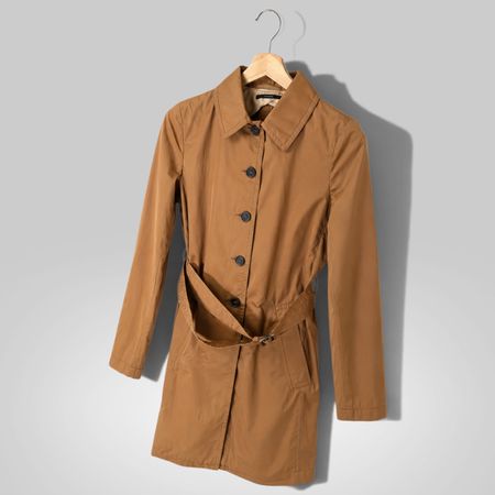 Windsor – Trench / manteau léger camel – Taille 36 –