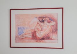 Bild Talantbek Chekirov "Close Encounter" signiert + gerahmt