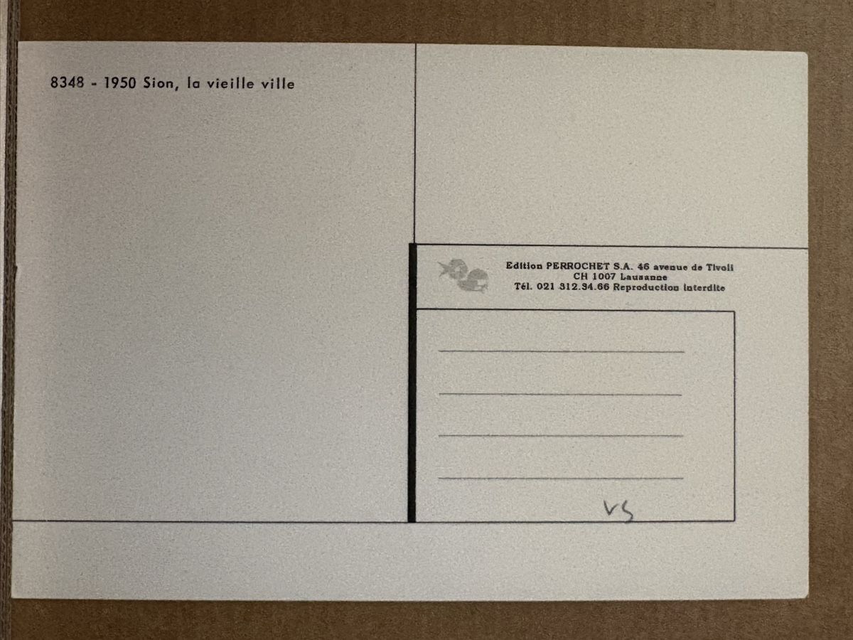 Cartes postales: AK von Sion – D'occasion à Rümlang par Kartenpost1 1
