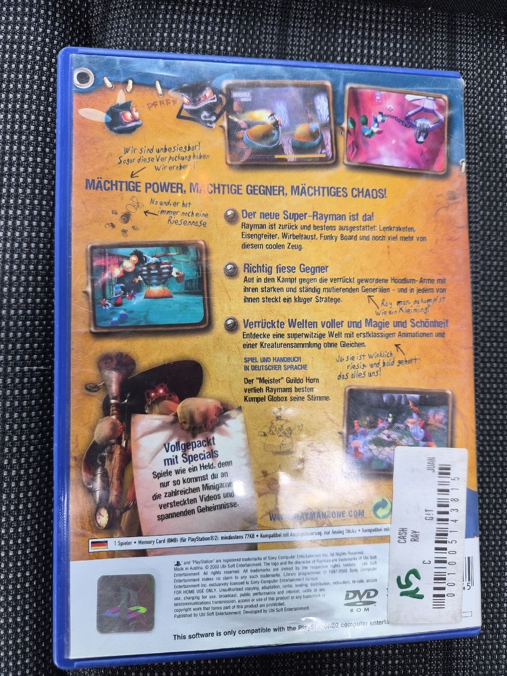 Sony Giochi: Rayman 3 Hoodlum Havoc PS2 – Usato da La Joux FR venduto da car_ck96 2