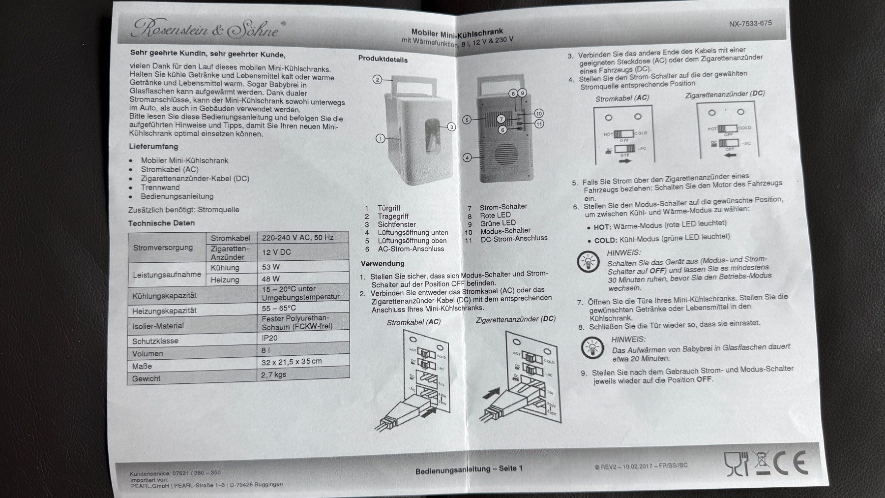 Kühlschrank: Mini Kühlschrank 12V und 220 V – Gebraucht aus Ittigen von Hkundup 4