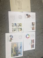 Enveloppes premier jour Suisses 4 pièces timbre-poste
