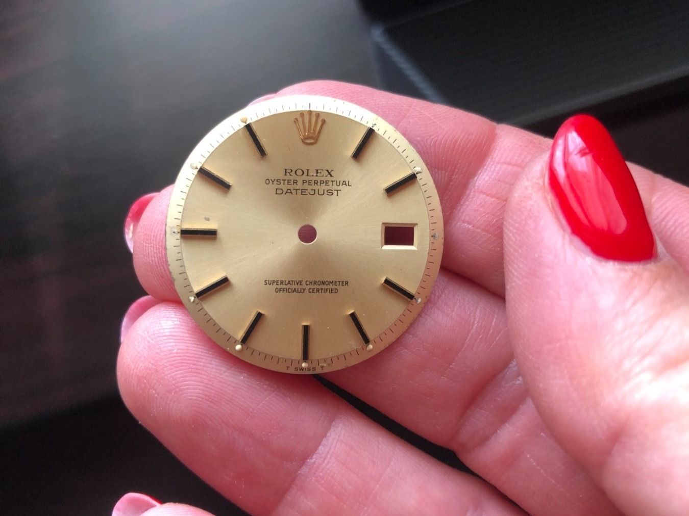 Rolex Uhren: ROLEX DATEJUST ZIFFERBLATT REFERENZ 1601 – Gebraucht aus Einsiedeln von haylen
