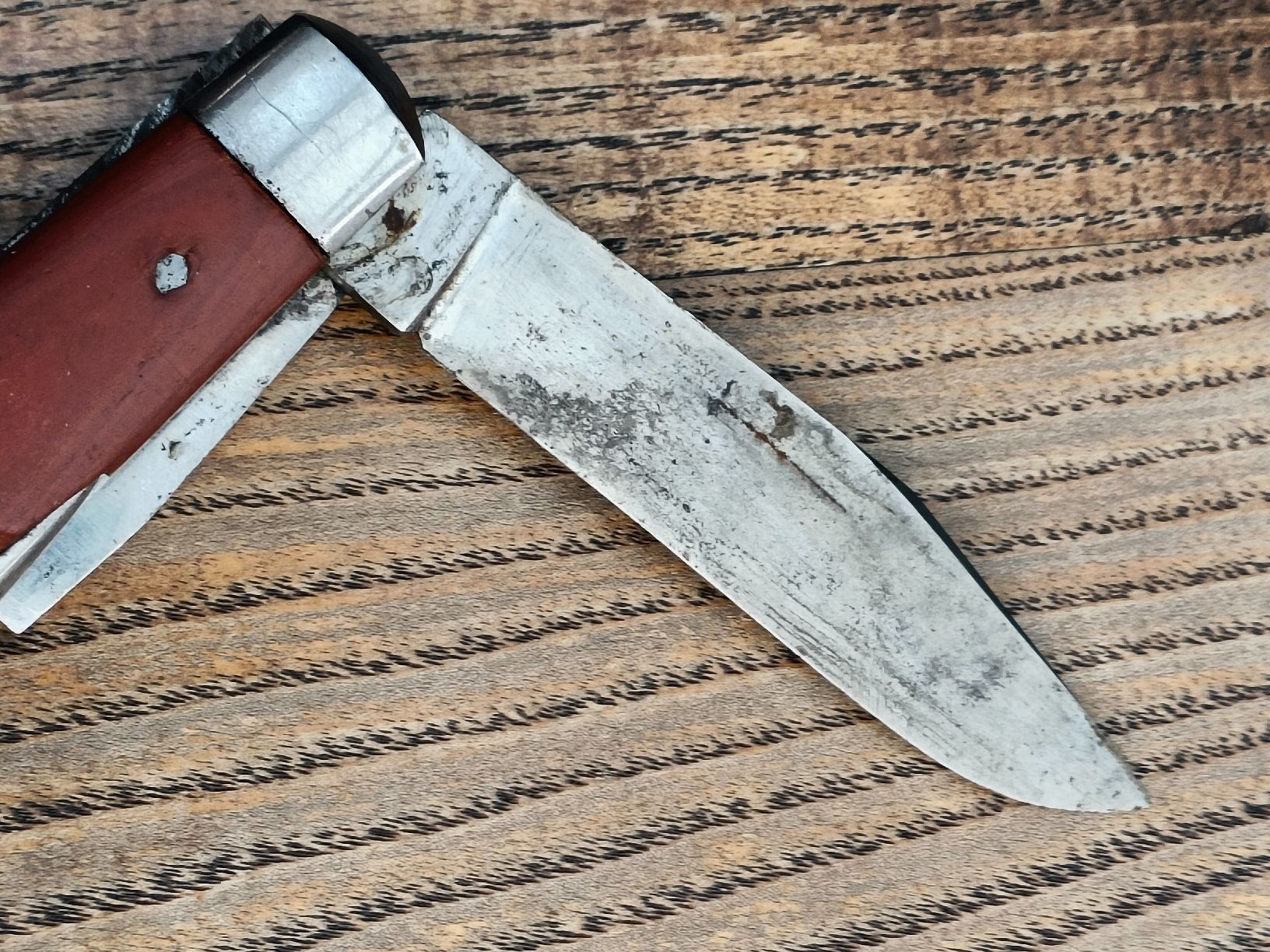 Schweizer Armee Taschenmesser: Militär Sackmesser Modell 1908 / E – Gebraucht aus Brugg AG von Ente015 3