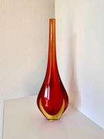 vase soliflore Sommerso Murano 1960-1970
