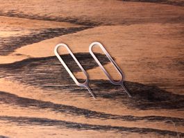 2 Stk. Nadeln Öffner Pin Sim Karte Tray iPhone Smartphone