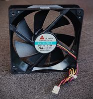 Y.S.Tech Ventilator 12V 0.18A 120x120x25mm