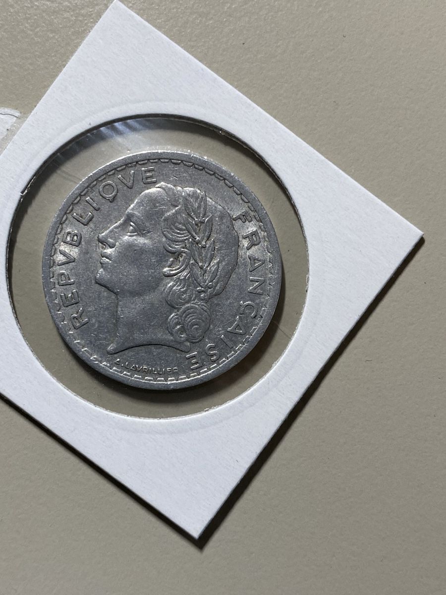 Toutes les monnaies: France - 5 francs - 1945 – D'occasion à Payerne par Mike1682 1