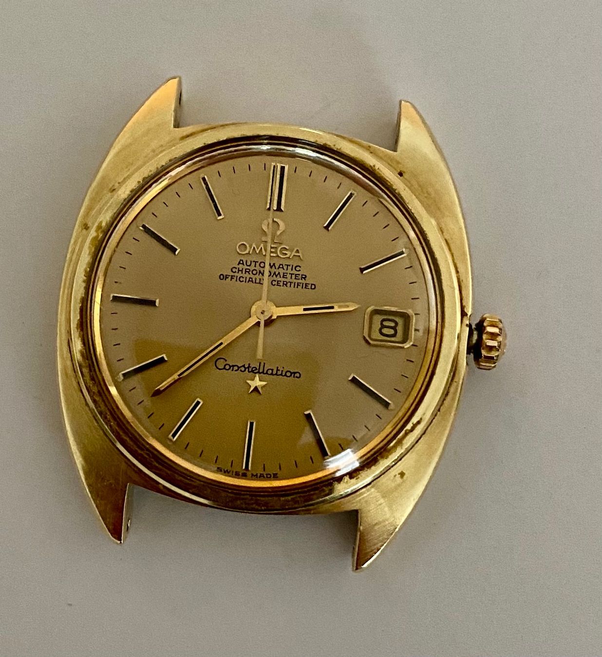 Omega Uhren: Omega Constellation Automatic Chronometer – Gebraucht aus Gwatt (Thun) von Starbolt