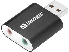 Sandberg USB-zu-Sound Card Stereo 2xKlinke PC