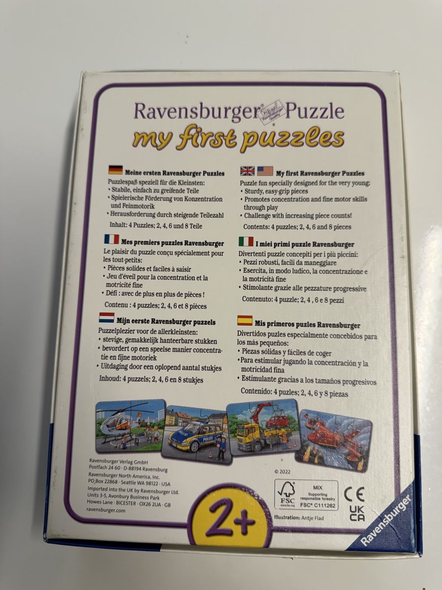 Ravensburger Puzzle: My first puzzles ab 2 Jahren – Nuovo (secondo la descrizione) da Meilen venduto da Carpi 1