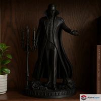 Dracula Lord Statue — Gothic Elegance - 3D Printed
