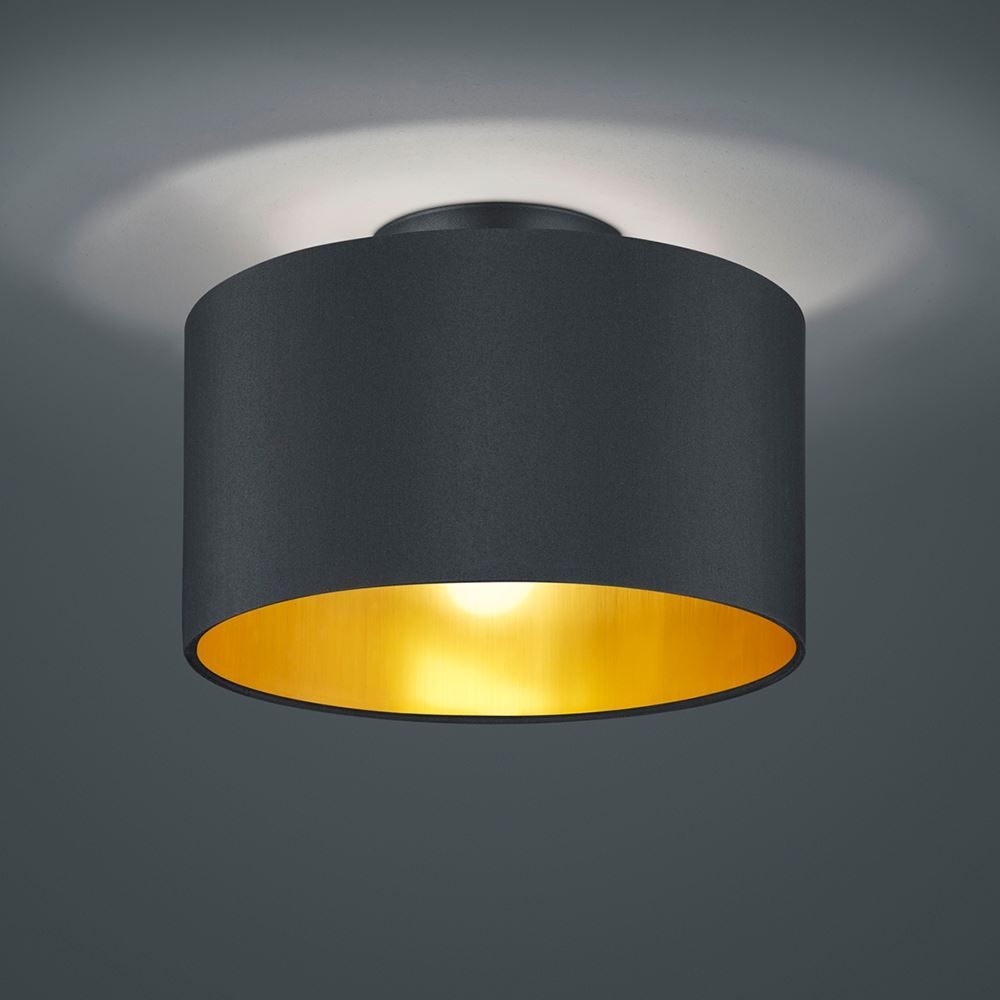 Lampadari & plafoniere: Deckenleuchte, Rund, Stoffschirm – Nuovo (secondo la descrizione) da Kreuzlingen venduto da Smart-Light