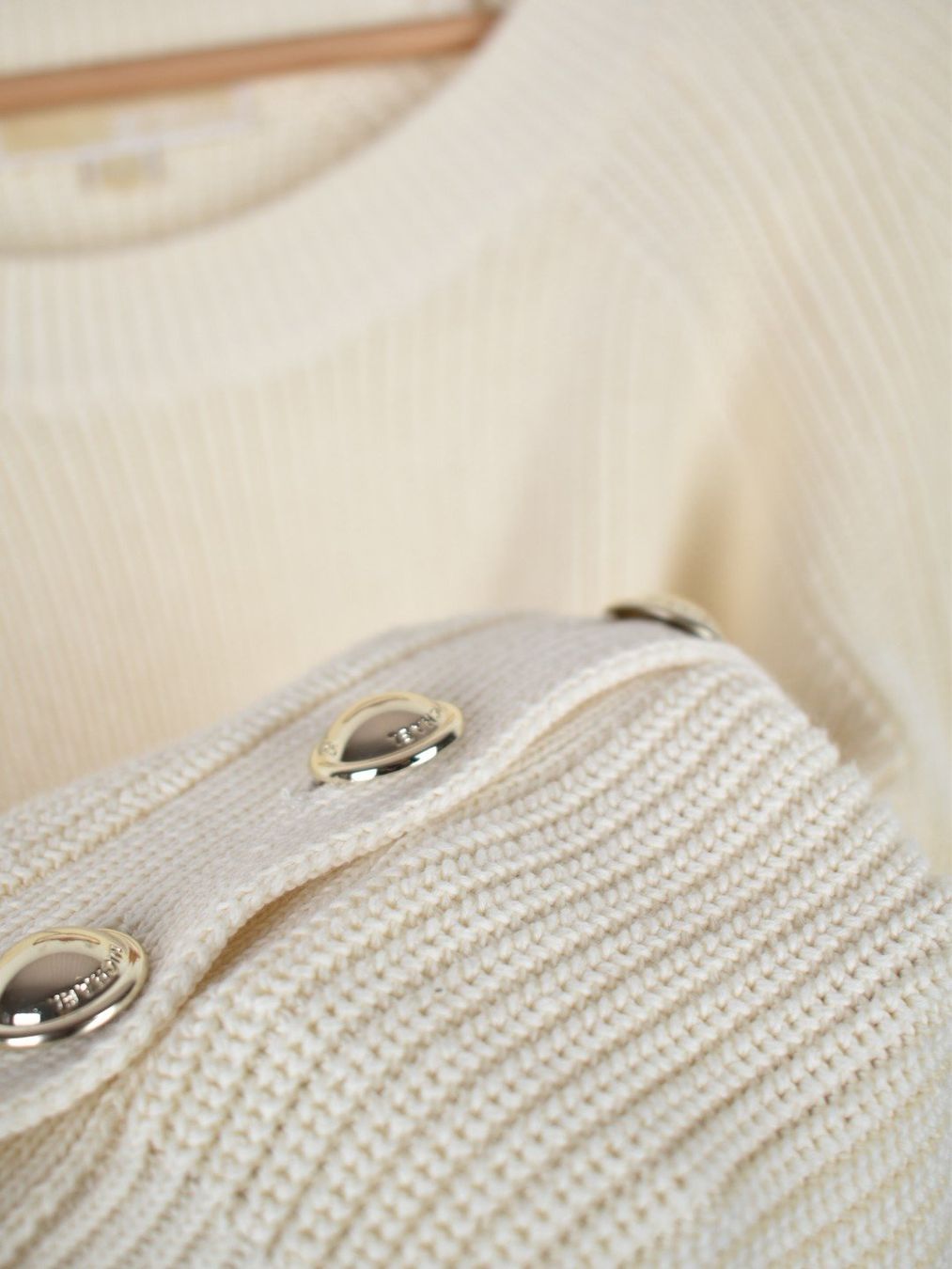 Michael Kors Maglioni & Felpe: Michael Kors Strickpullover Gr.XL, elfenbein – Nuovo (secondo la descrizione) da Nürensdorf venduto da 2ND_STORY 4