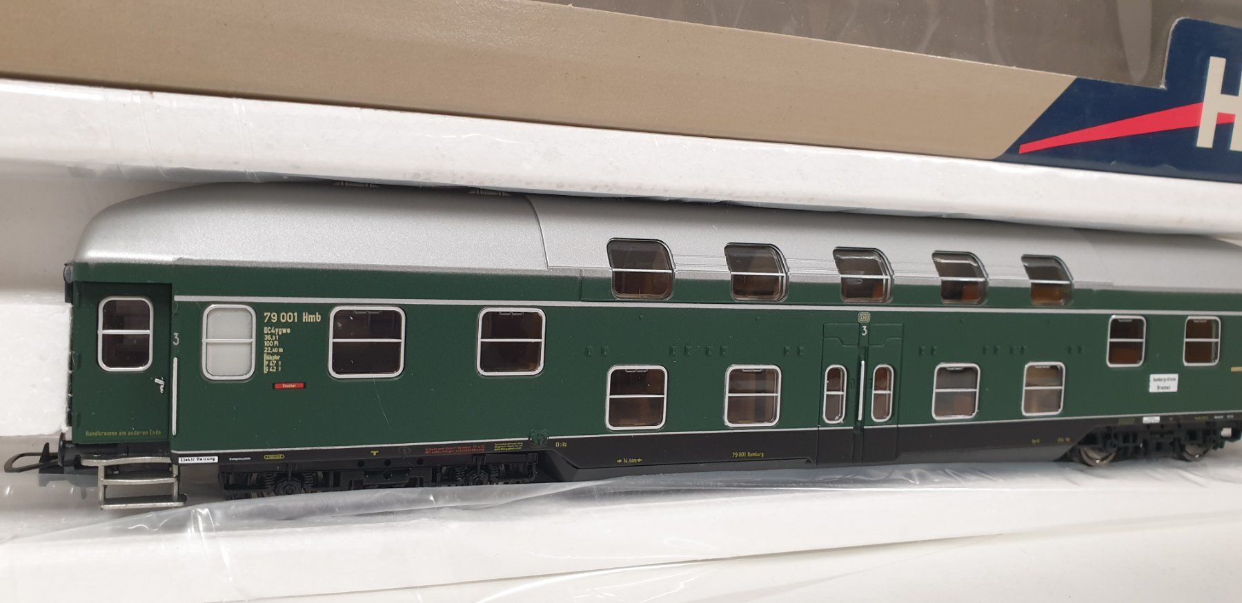 Modellini di ferrovie: Heris DB  Doppelstock  H0/DC – Nuovo (secondo la descrizione) da Neuenhof venduto da ludovicco 1