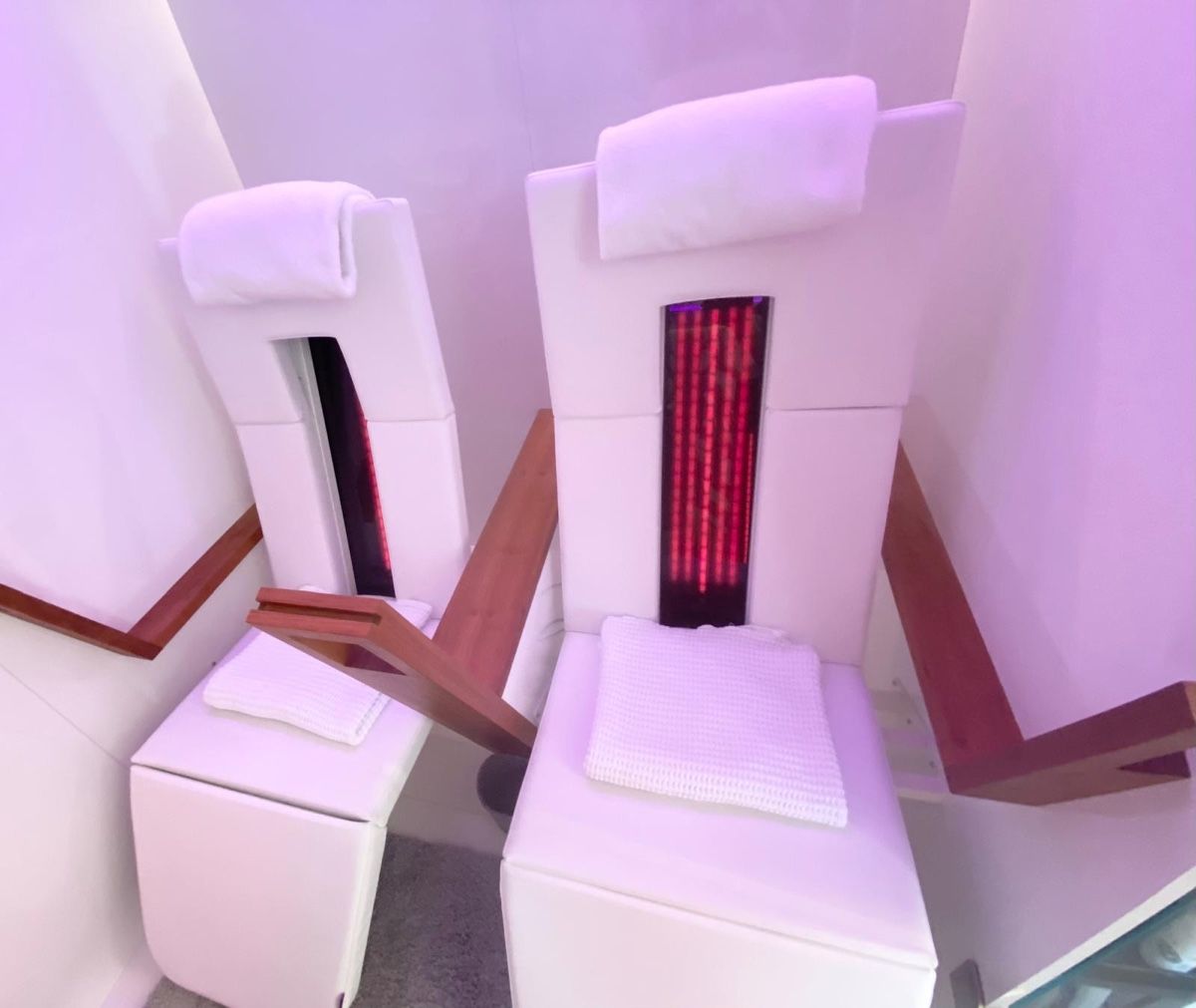 Sauna & Zubehör: b-intense Infrarotkabine ZEN Lounge 2 – Neu (gemäss Beschreibung) aus Obernau von SIGGEW 6