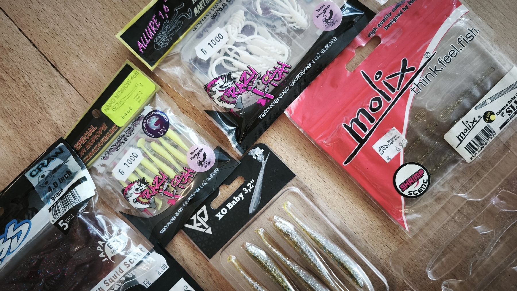Köder: Gummiset Egli div. Marken Fox Rage Quantum etc – Neu und originalverpackt aus Sarnen von sebalant 5