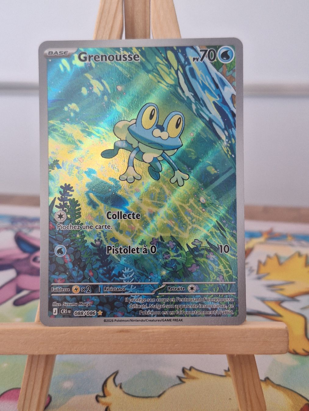 Pokémon Cartes à collectionner: Grenousse - 088/086 cri en fr – Neuf (Voir description) à Pully par oli_97dt