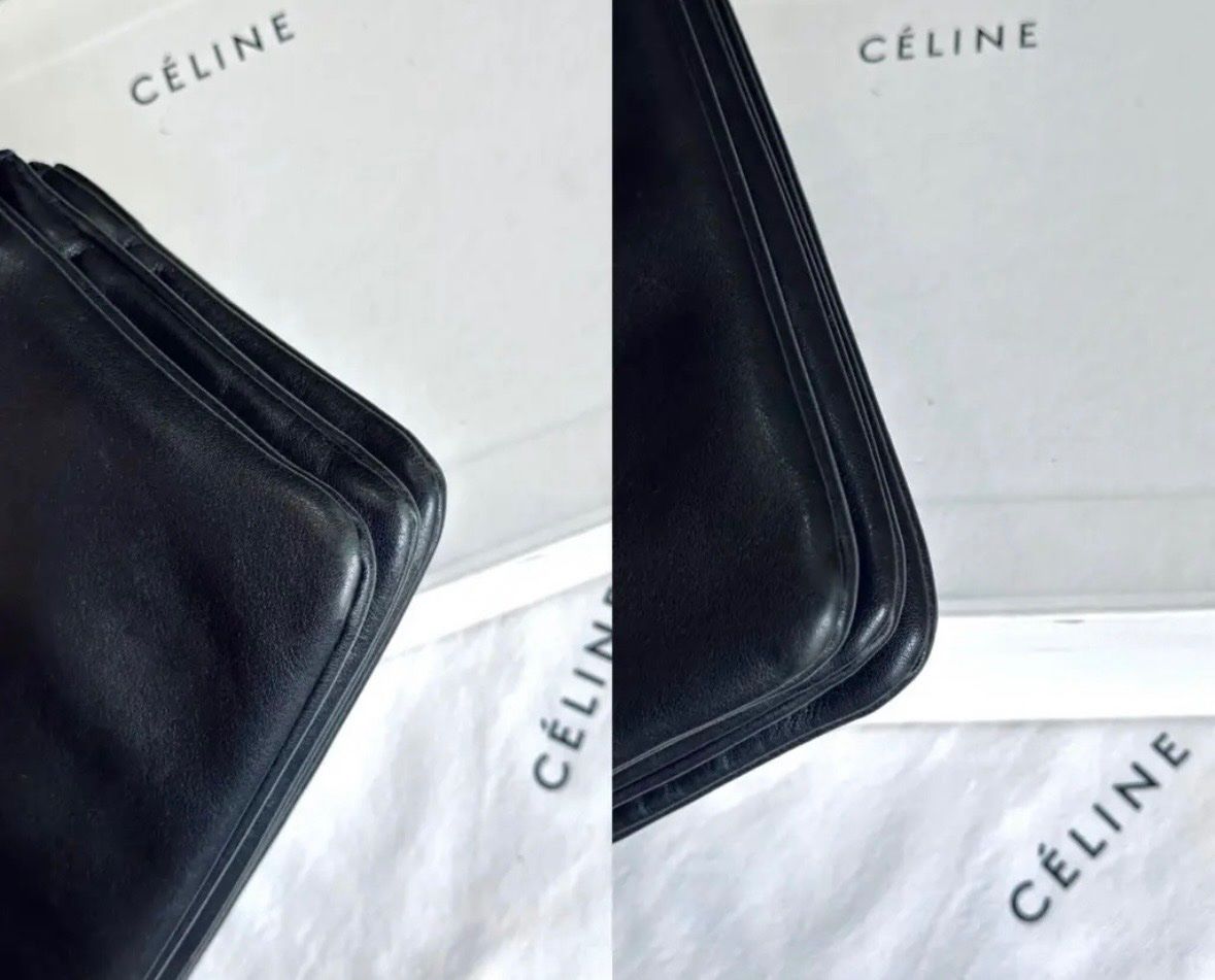 Celine Borse da donna: Celine - Small Trio Bag in Navy/Dunkelblau – Usato da Zürich venduto da cassandra1504 5