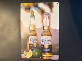Corona Bier Blechschild 20cm x 30cm