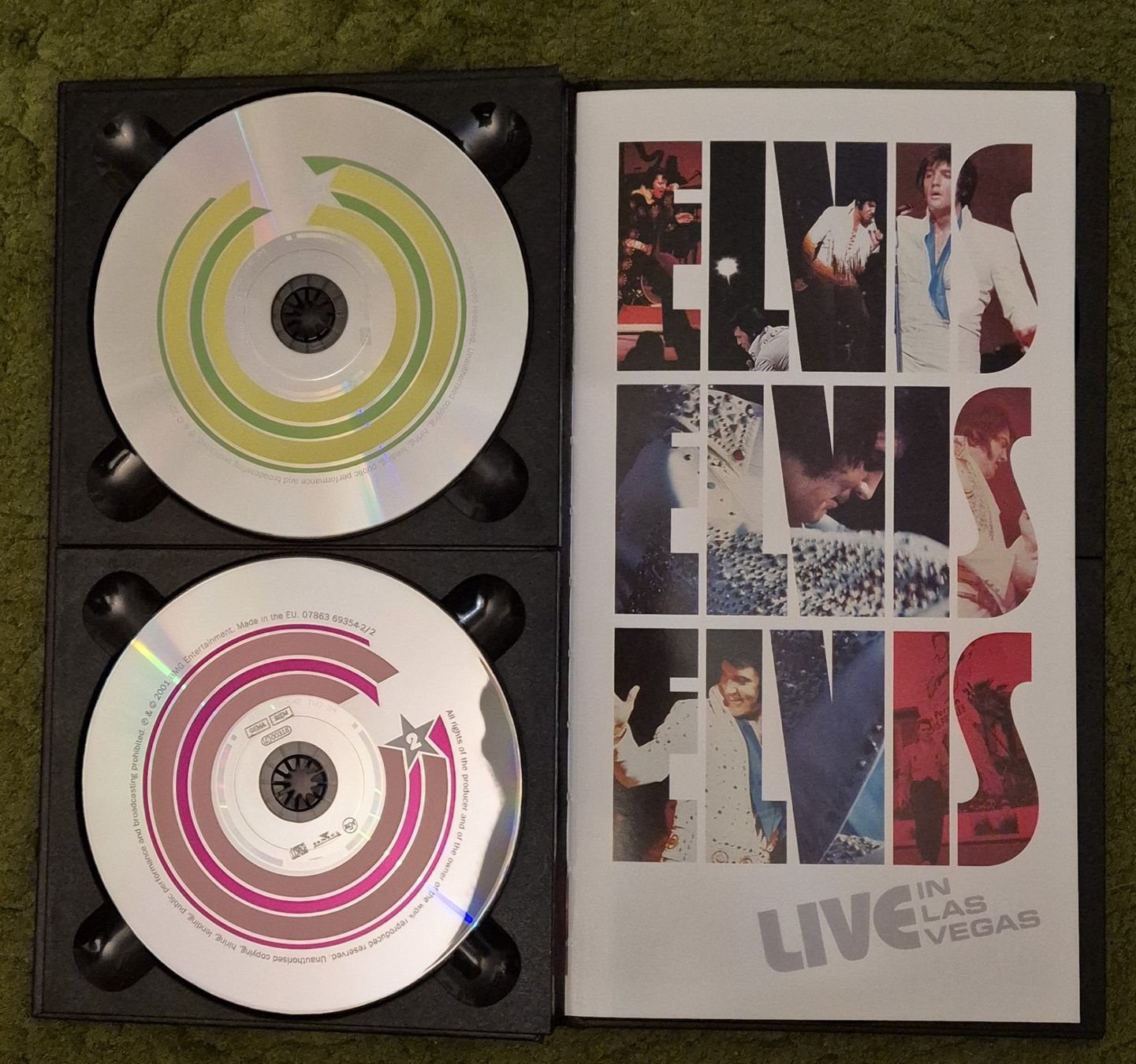 Elvis - Live in Las Vegas / 4-CD Buch-Box (Gebraucht) in Chur für CHF ...