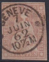 Strubel 24G, gestempelt "GENEVE"
