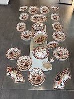 Minton Speisservice-Amherst Japan-53T,1830-1840, Stone China