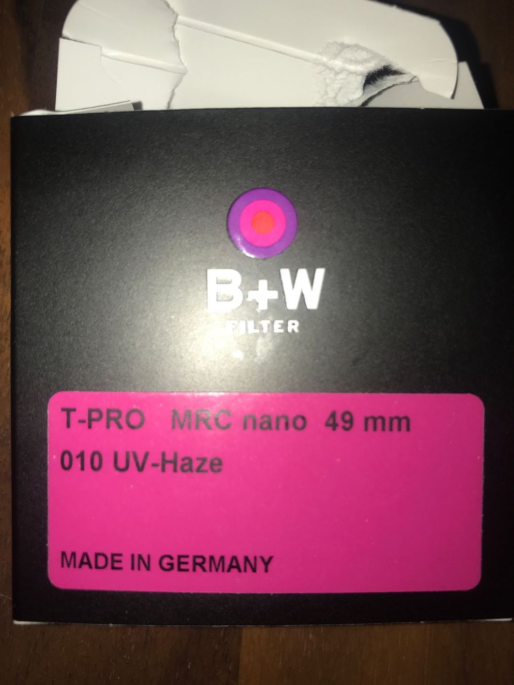 Filter: B+W UV Filter 49mm T-PRO MRC nano – Neu und originalverpackt aus Stäfa von mei_56xt