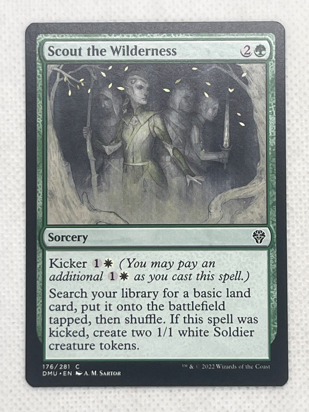 Magic The Gathering Carte collezionabili: Magic The Gathering: Scout the Wilderness – Usato da Hinterkappelen venduto da Kim1992