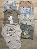 7x Langarm-Body für Jungen in Größe 98 🦊