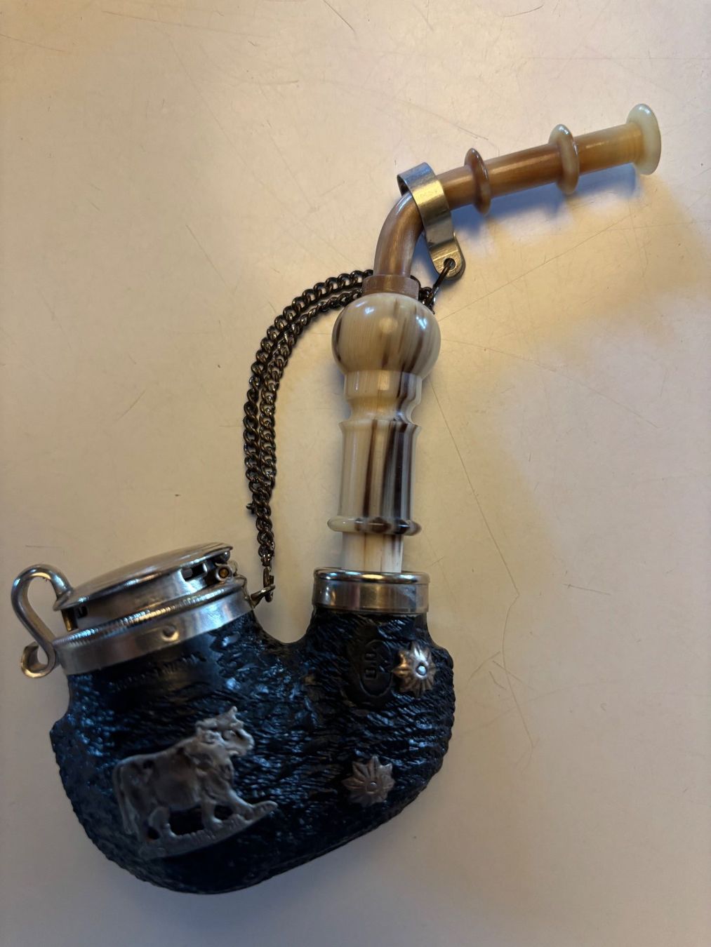 Pipe & Accessori: 3 Tabakpfeifen in Cheney Köfferchen – Usato da Hinwil venduto da DaniBachman 5
