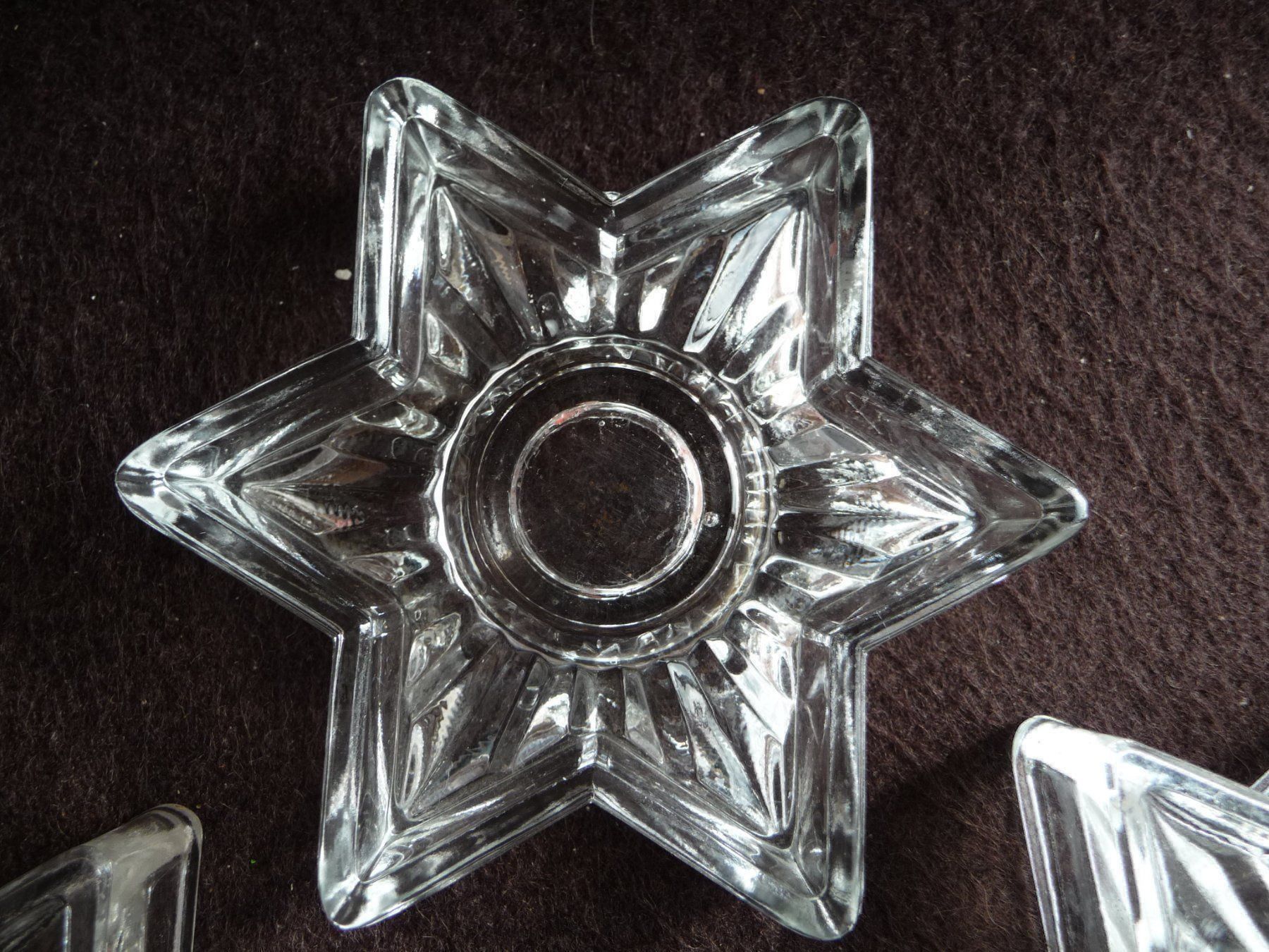 Portacandele: sternförmige Kerzenständer Stern Glas – Usato da Alpnach Dorf venduto da marvo 3