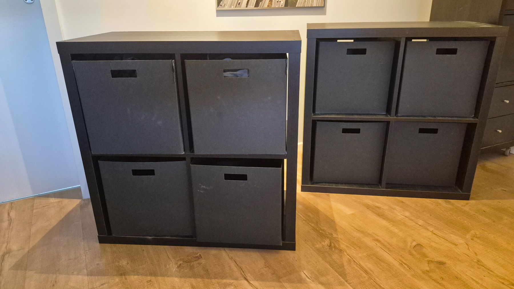 Ikea Scaffali: KALLAX 2x 4er - IKEA - Schwarz – Usato da Zürich venduto da Ramo77ZH 1
