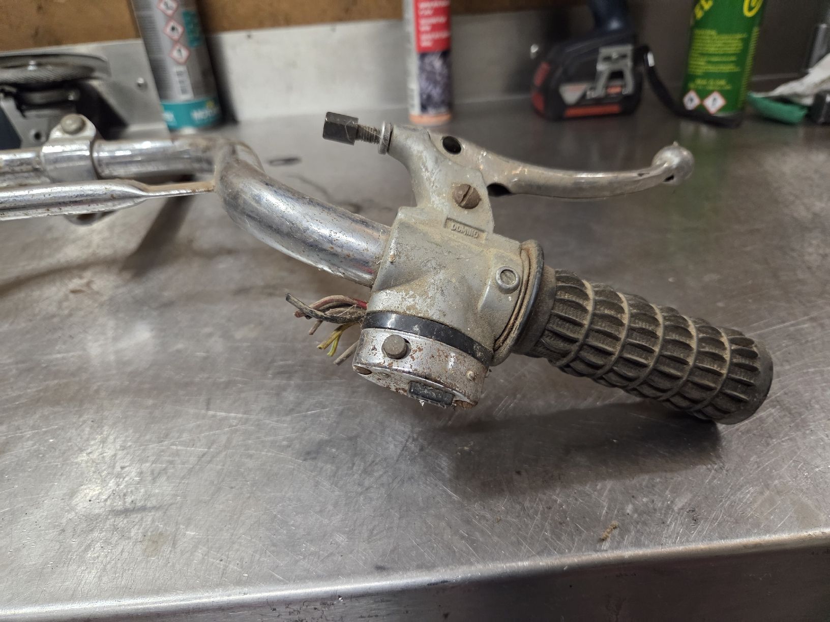 Sachs Pièces pour mobylette: Puch Sachs Lenker mit Schaltgriff Set – D'occasion à Eichberg par Schmid-Motos 1