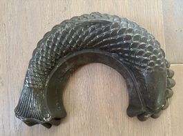 Antike Backform FISCH - aus Blech - sehr alt / alte