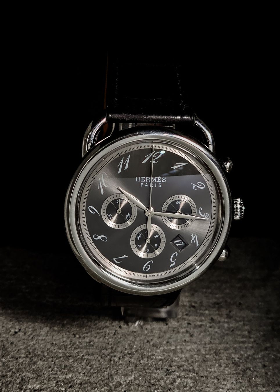 Hermès Montres: Hermès Arceau Chronograph  mit Box und Garantie – D'occasion à Lugano par R.Riccardo 2