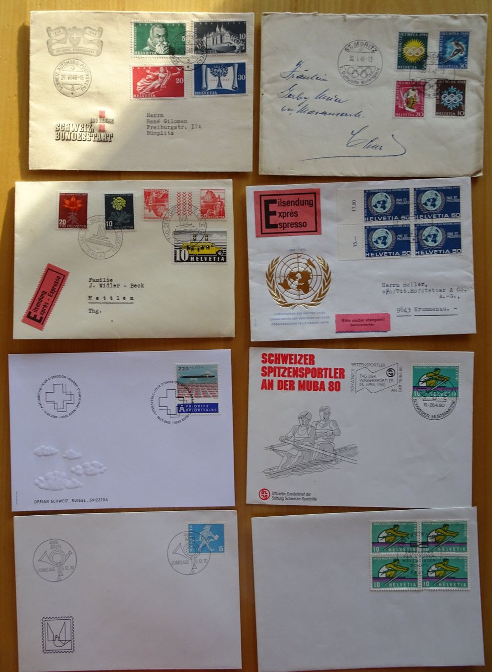 Alle Briefmarken: Sondercouverts/ Sonderstempel/ Sonderausgaben – Gebraucht aus Feldbrunnen von MarcusSO 2