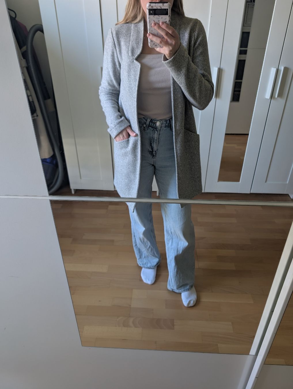 Vero Moda Cappotti: Grauer Wollmantel – Usato da Wallisellen venduto da sca97 1