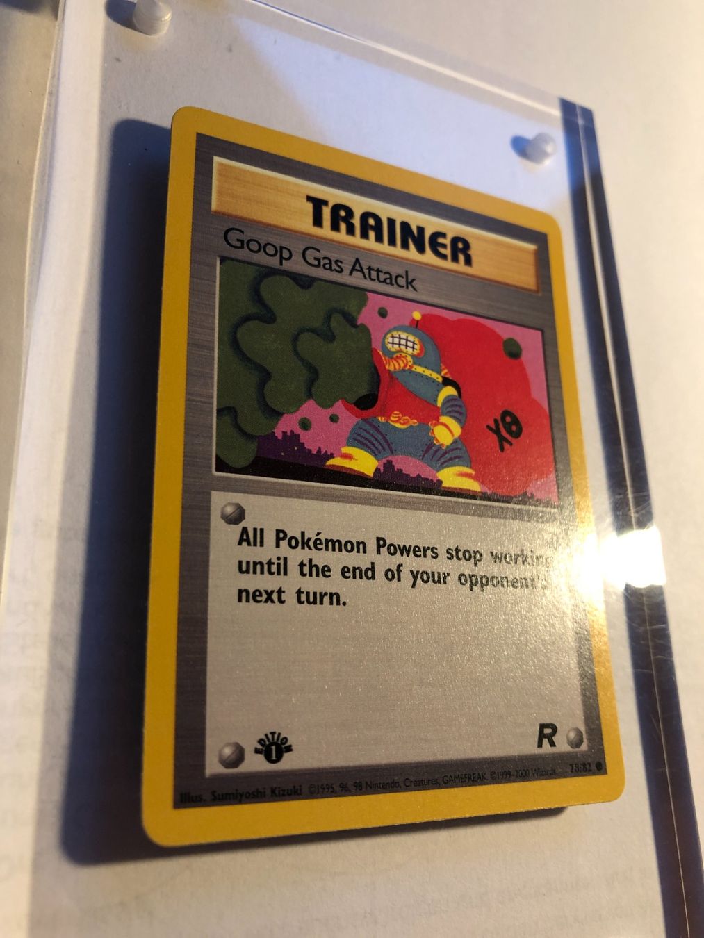 Carte collezionabili: Goop Gas Attack 1st Team Rocket - MINT - ab 1.- – Usato da Giubiasco venduto da dan_pr8b 1