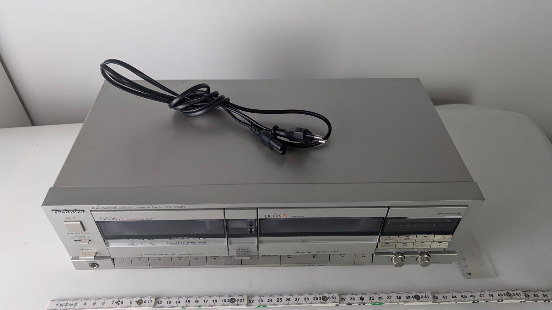 Technics Registratori: Technics RS-T330R Doppel-Kassettendeck Auto-Reverse – Usato da Zürich venduto da 1.Simon 6