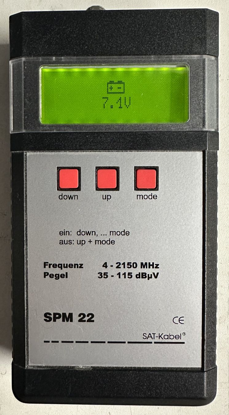 Misurare: Signalpegelmessgerät SPM 22 -Serie – Usato da Hergiswil NW venduto da hpb_9bvx 4