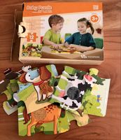 Minimosi Baby Puzzle „Bauernhof-Abenteuer“ – Touch & Feel (1