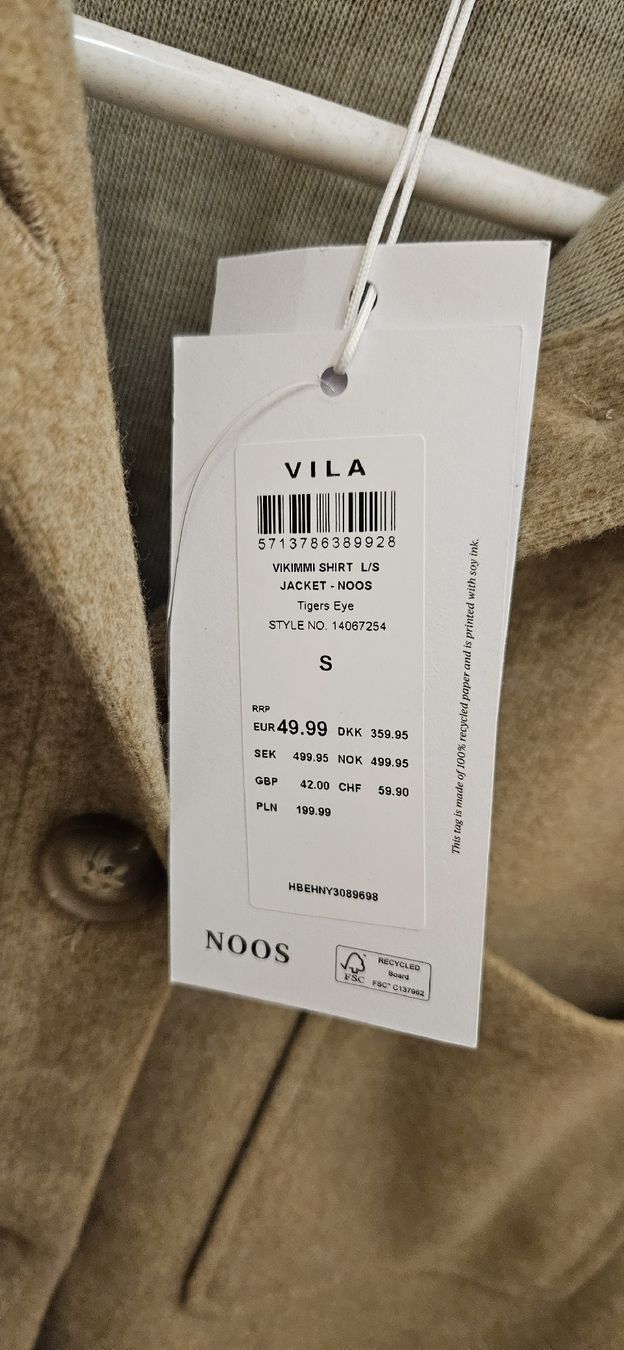 Vila Giacche: Vila leichte Jacke S – Nuovo e nell'imballaggio originale da Sargans venduto da Chicco051 1