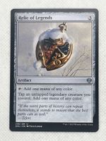 Seltene Magic Karte: Relic of Legends, sehr guter Zustand