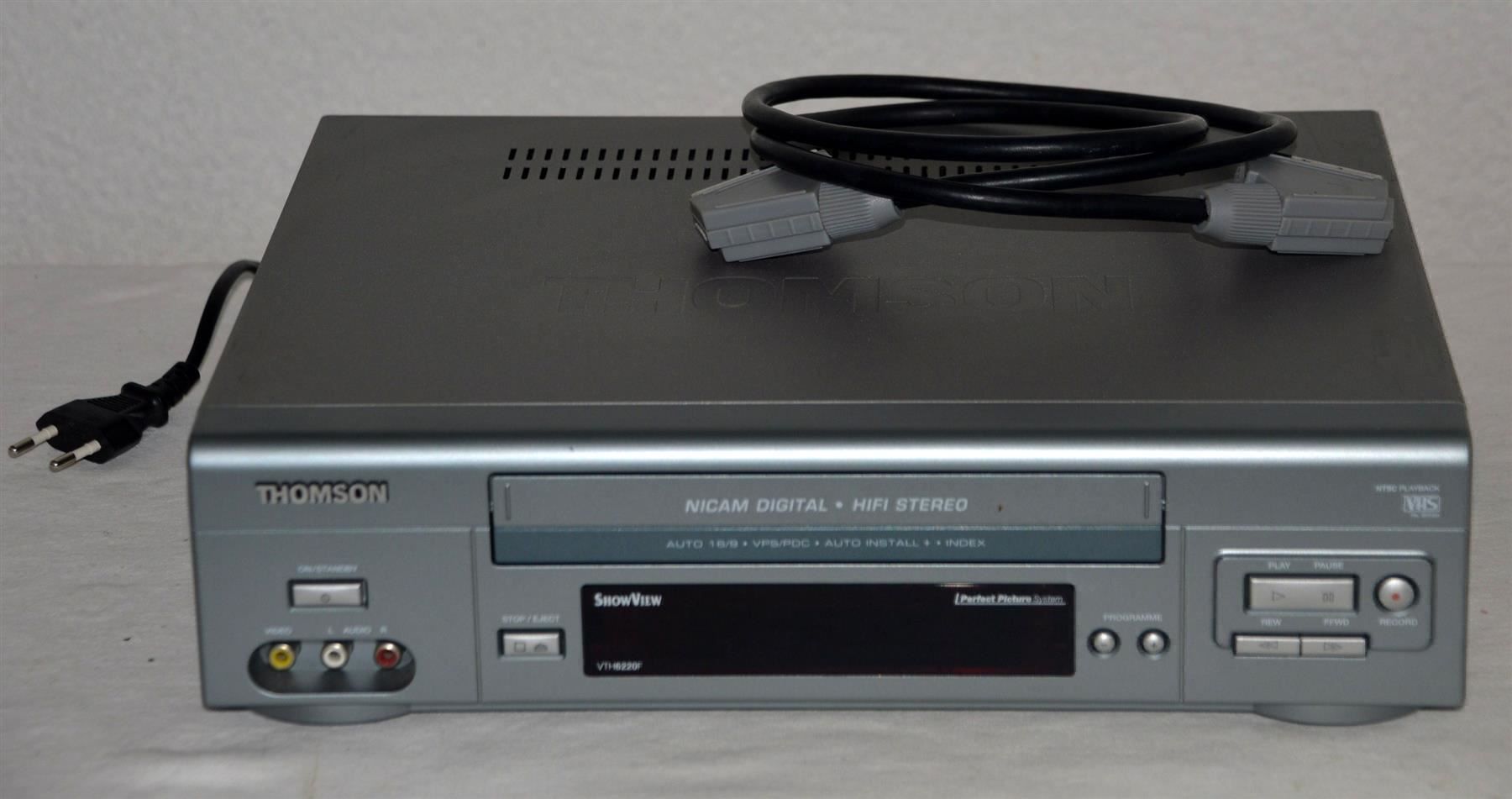 Registratori: Videorecorder VHS  Thomson VTH-6020F magnétoscope – Usato da Collonges venduto da arashee
