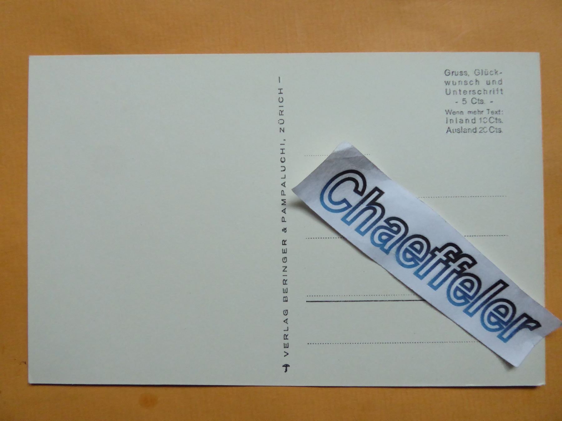 Cartoline postali: 2643 Altdorf, Telldenkmal – Nuovo (secondo la descrizione) da Zürich venduto da Chaeffeler 1