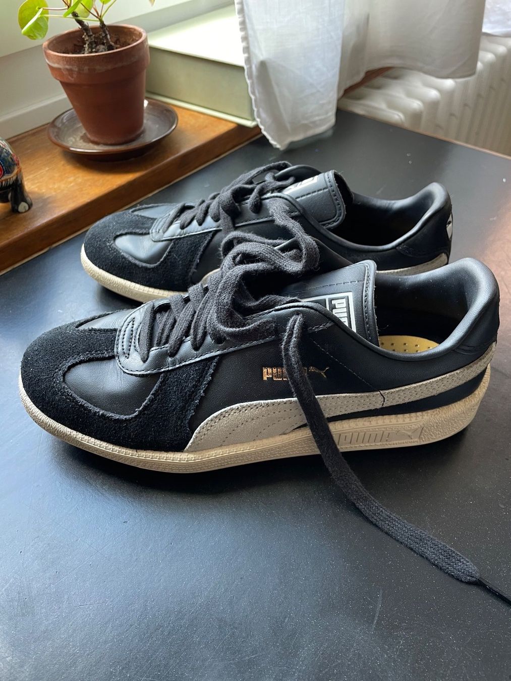 Puma Scarpe da uomo: Puma ARMY UNISEX - Sneaker low - black/pristine – Usato da Bern venduto da sel_yxp7