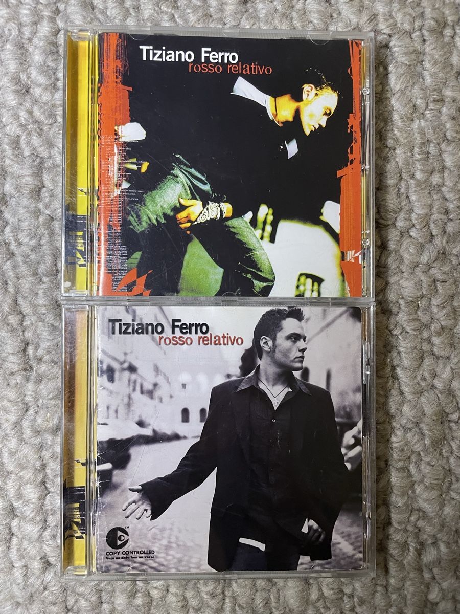 CD: 2x Tiziano Ferro - rosso relativo – Usato da Reinach AG venduto da trigger7811
