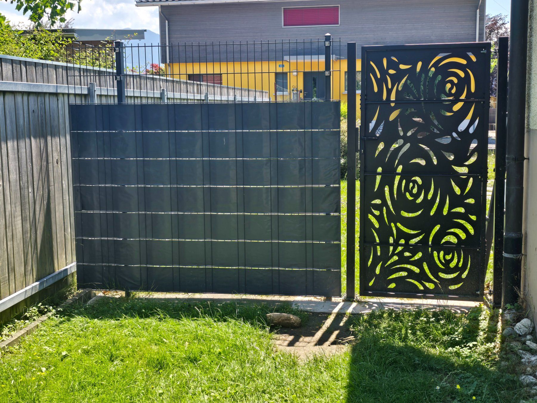 Sichtschutz: Neuer Doppelstabmattenzaun – Gebraucht aus Heerbrugg von den_7ww5 1