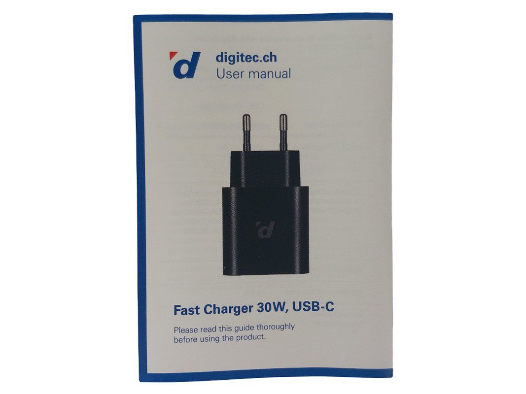 Unità & Adattatore: DIGITEC Fast Charger 30W USB-C – Nuovo (secondo la descrizione) da Hünenberg venduto da Restwert_Zug 4